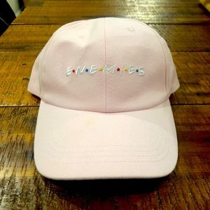 * NWT “Enemies” Friends™ Style Ball Cap in Light Pink from Rue21